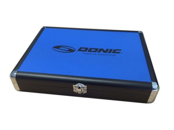 donic aluminium bat case blue